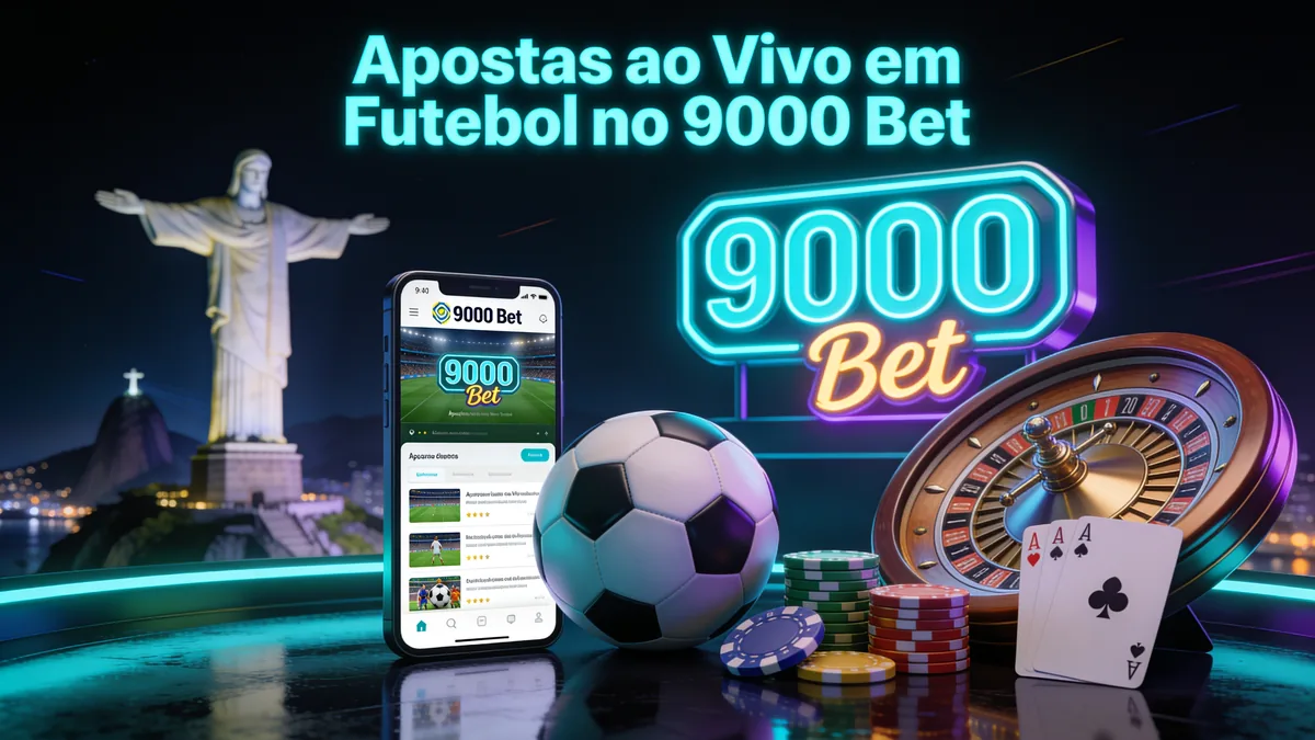 Apostas ao Vivo em Futebol no 9000 Bet para jogadores no Brasil